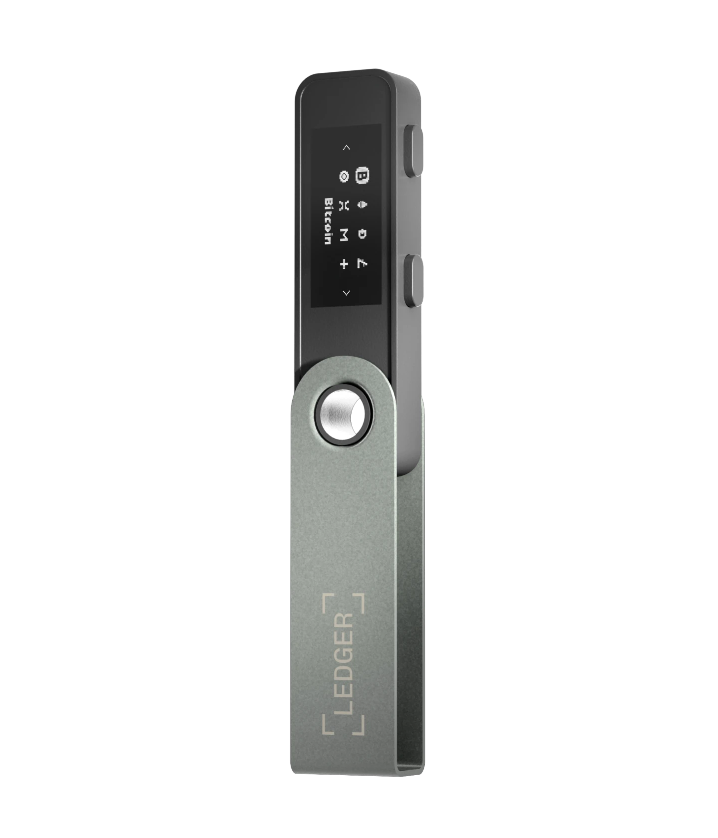 Ledger Nano S Plus angled view