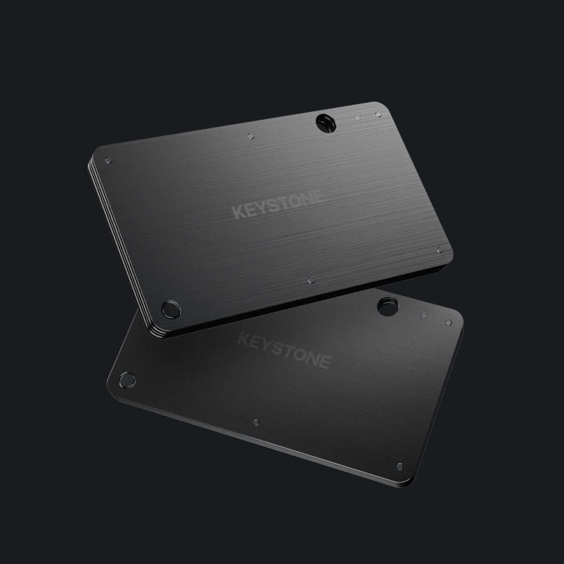 Keystone Tablet metal seed phrase backup