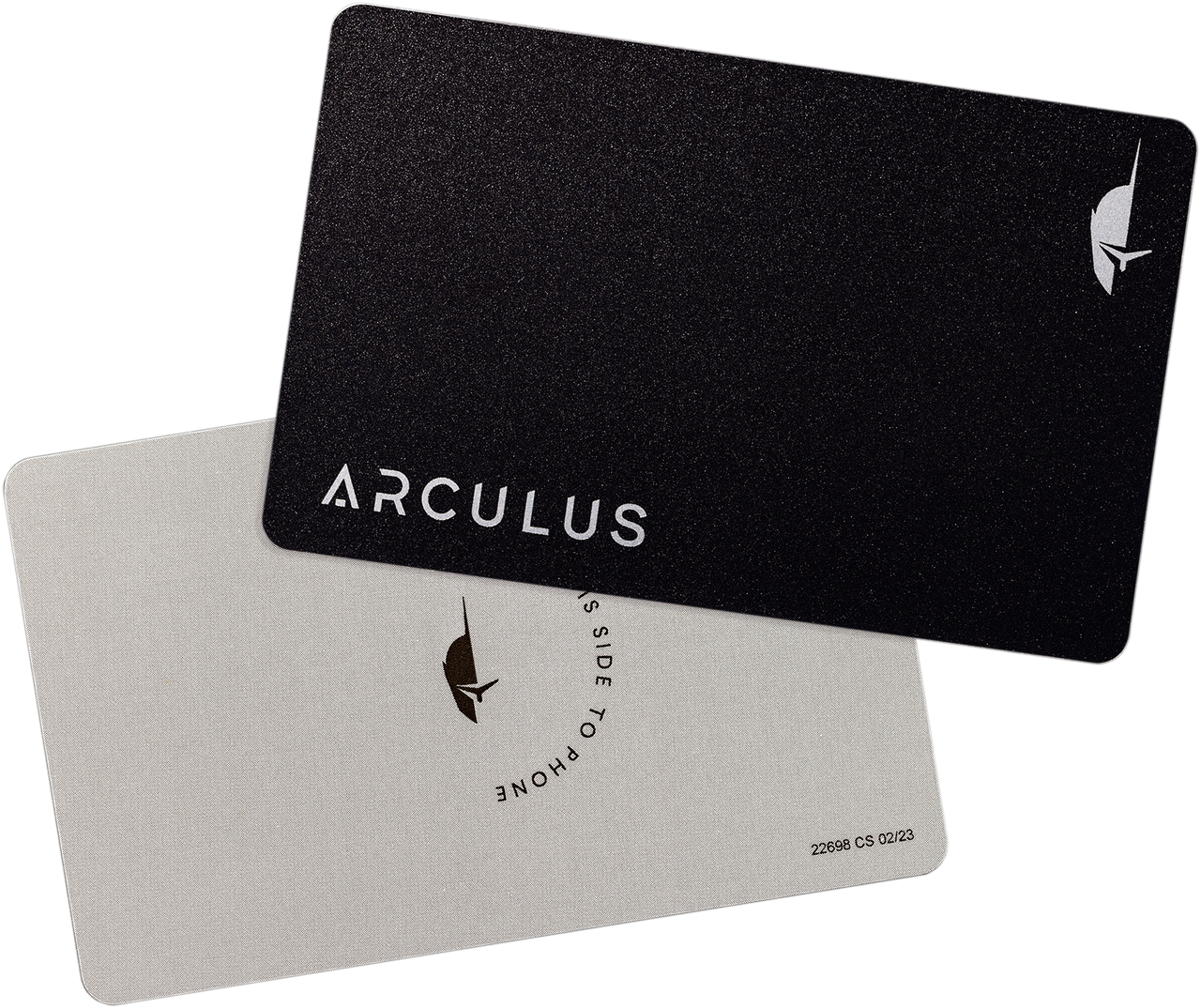 Arculus Cold Storage Wallet black metal card