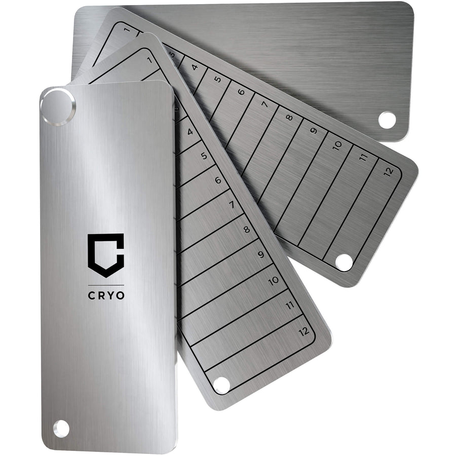CRYO SLIM stainless steel backup