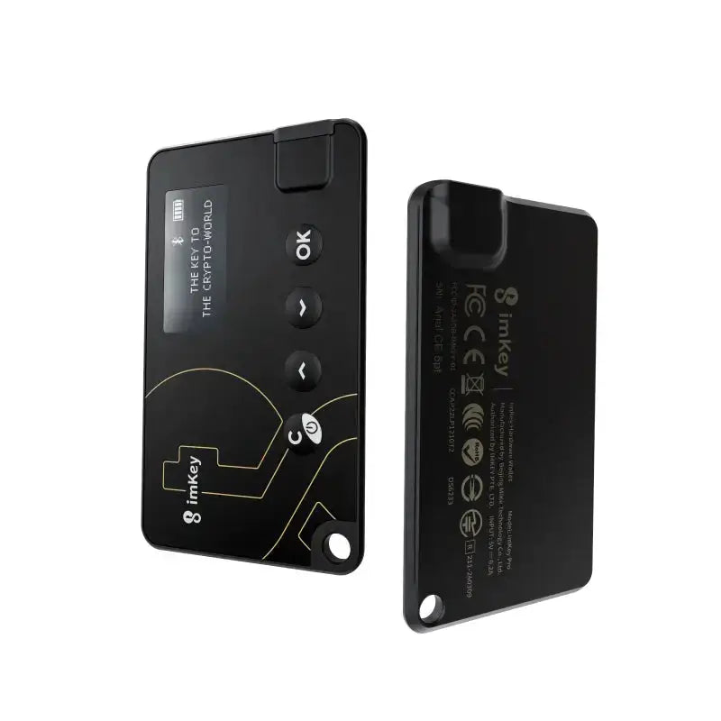 imKey Pro Hardware Wallet - side view