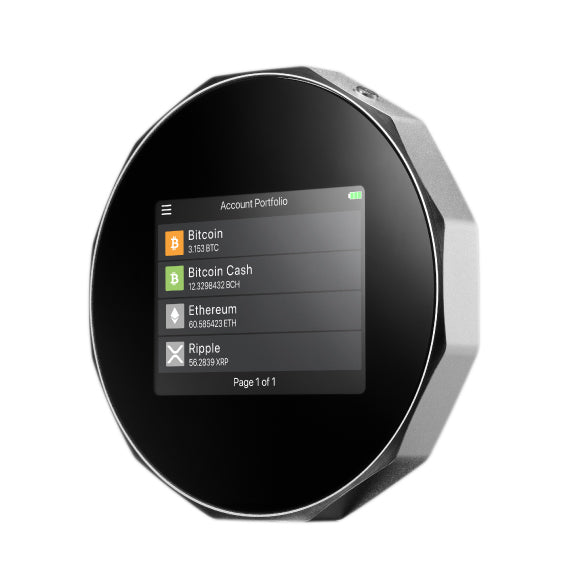 SecuX V20 hardware wallet front