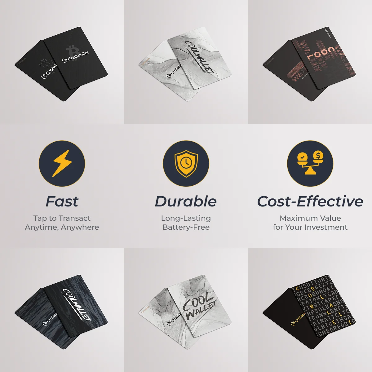 CoolWallet Go - Secure, fast and affordable crypto transactions