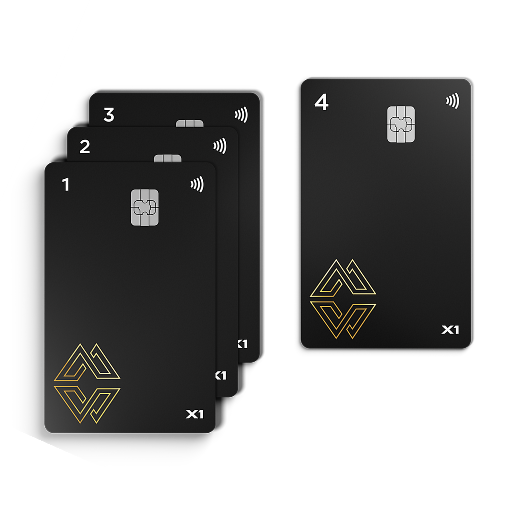 X1 Cards - encrypted NFC smartcards for Cypherock X1