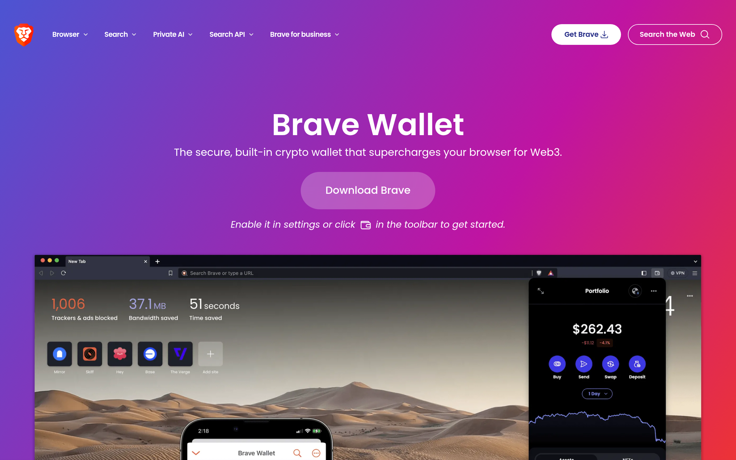 Brave Wallet image