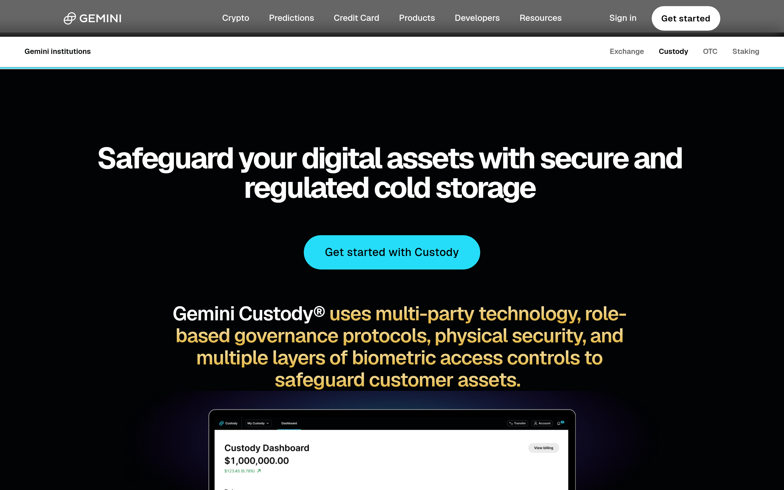Gemini Custody image