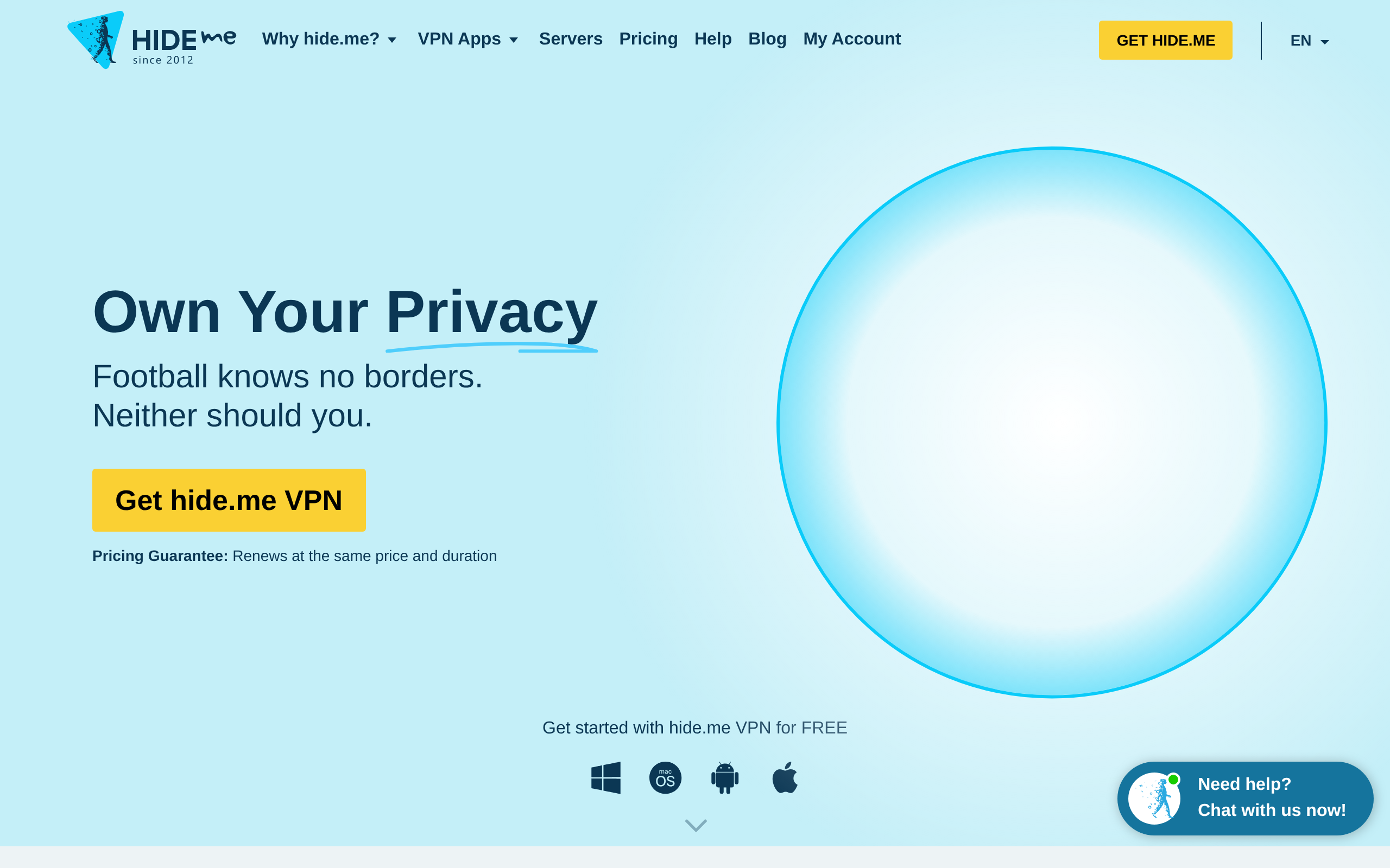 hide.me image