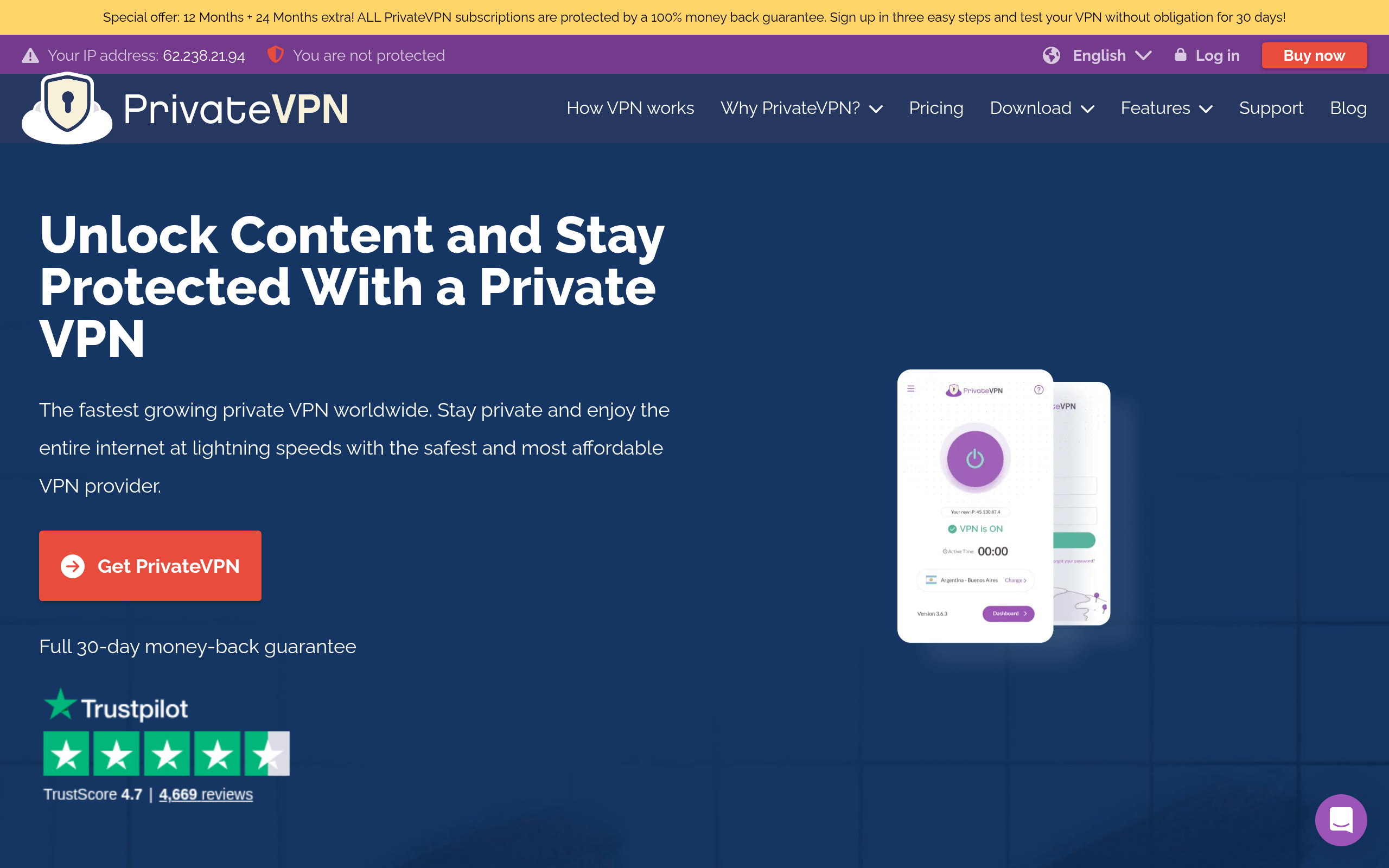 PrivateVPN image